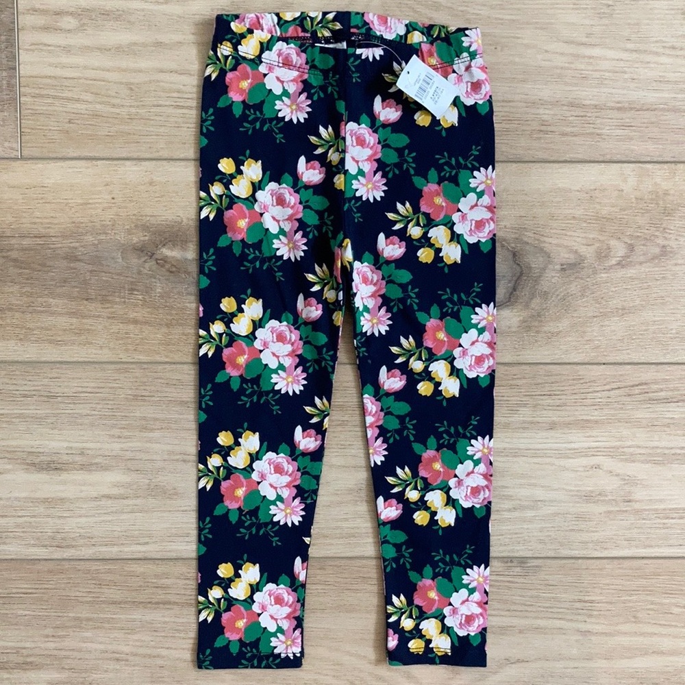 NWT! Gap 4t floral leggings